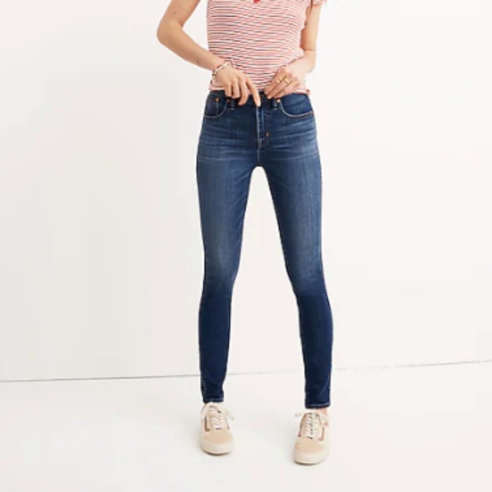 Madewell high rise skinny jean size 26 style G7391